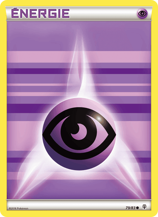 Énergie Psychic de base, carte 79 de Générations