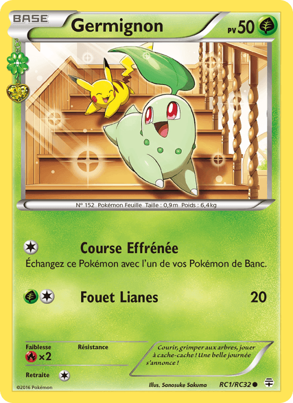 Germignon, carte RC1 de Générations