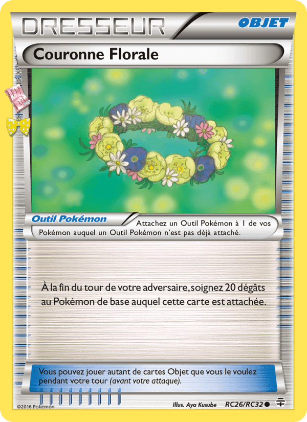Couronne Florale, carte RC26 de Générations