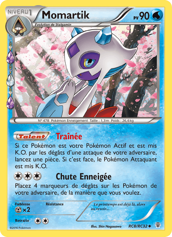 Momartik, card RC8 from Générations