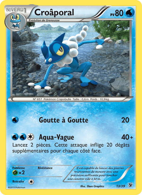 Croâporal, carte 13 de Bienvenue à Kalos