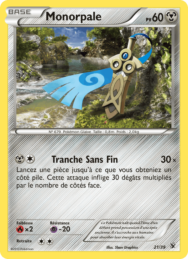 Monorpale, carte 21 de Bienvenue à Kalos