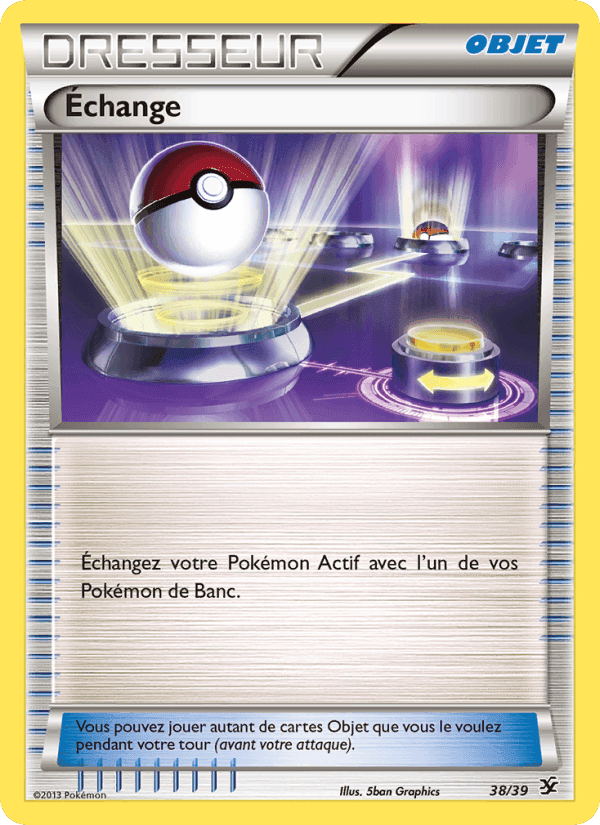 Échange, card 38 from Bienvenue à Kalos