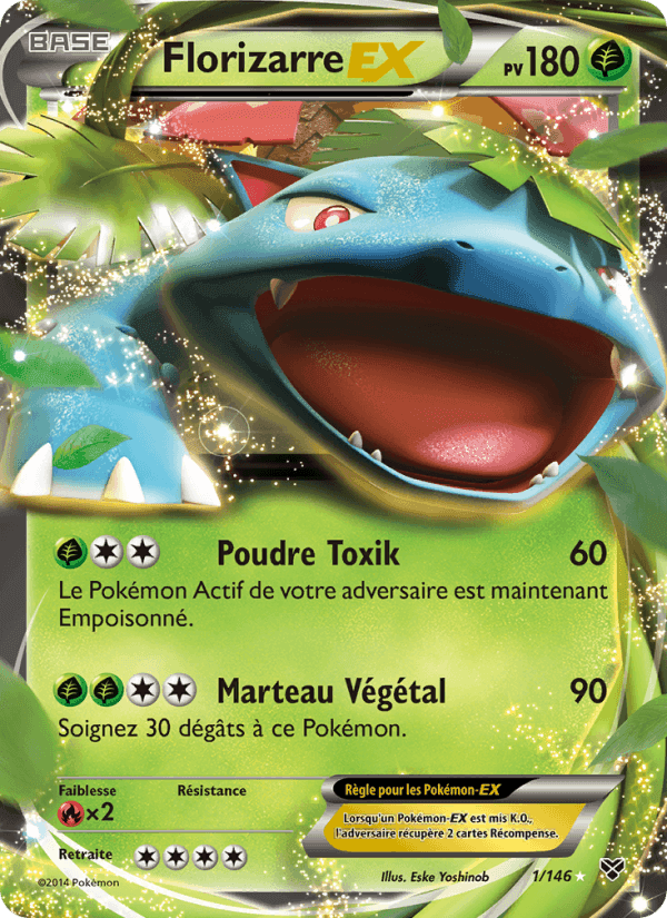 Florizarre EX, carte 1 de XY