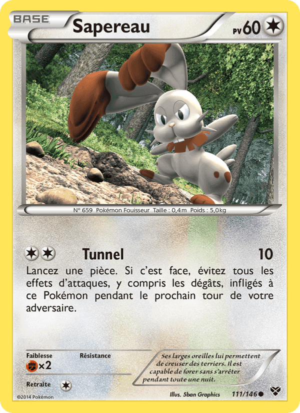 Sapereau, carta 111 di XY