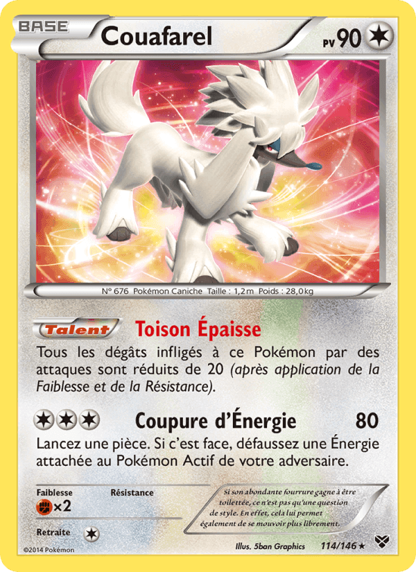Couafarel, card 114 from XY