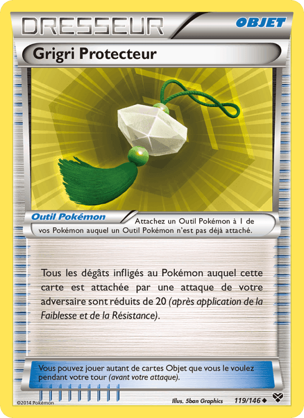 Grigri Protecteur, card 119 from XY