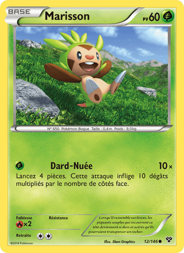Marisson, carta 12 de XY