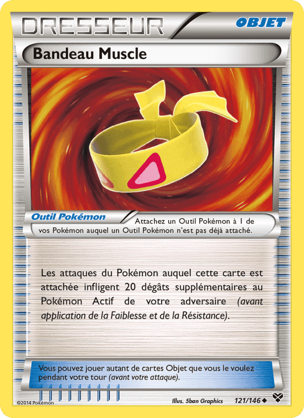 Bandeau Muscle, card 121 from XY