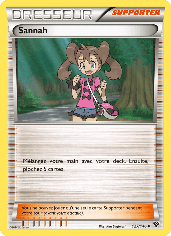 Sannah, card 127 from XY
