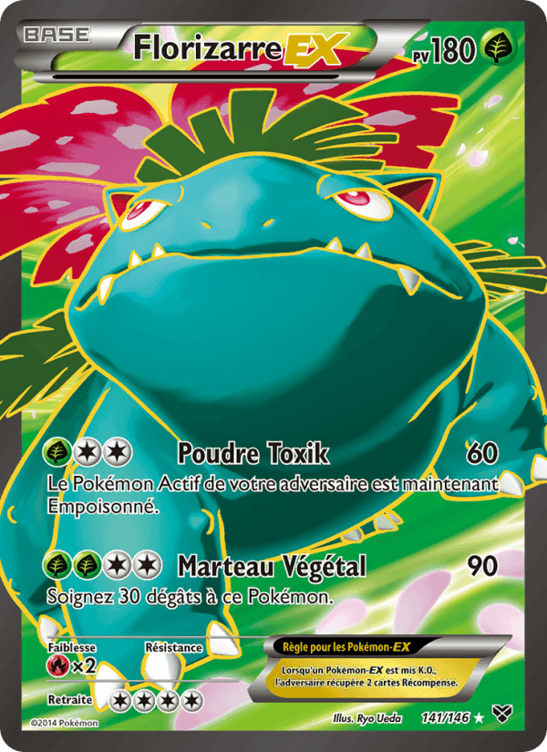 Florizarre EX, card 141 from XY