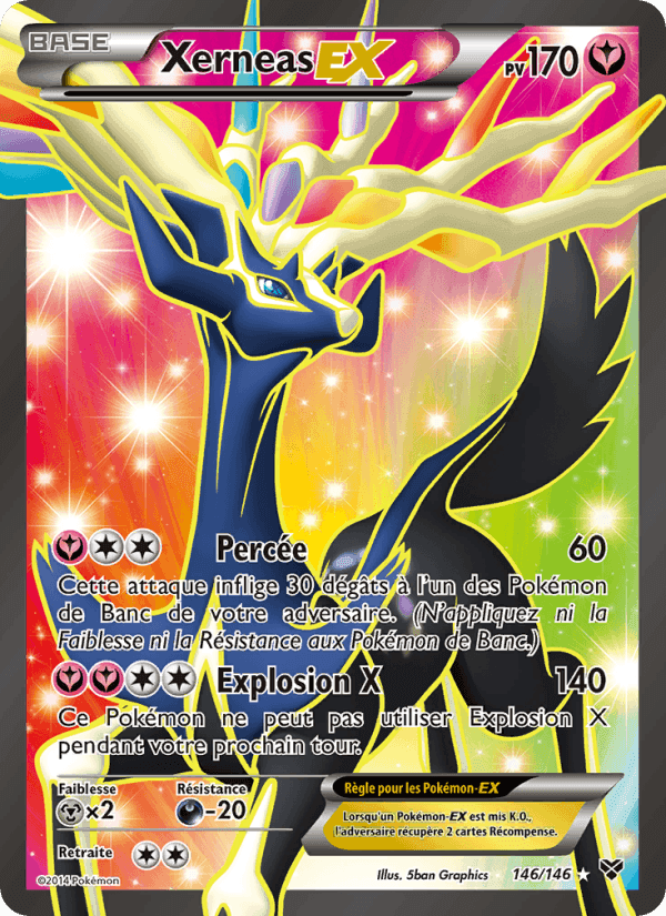 Xerneas EX, carte 146 de XY