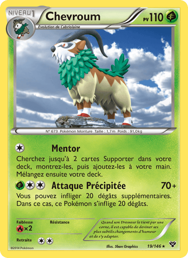 XY の 19 番、Chevroum