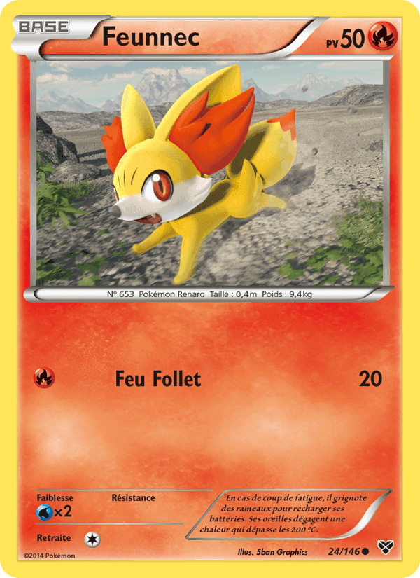 Feunnec, carte 24 de XY