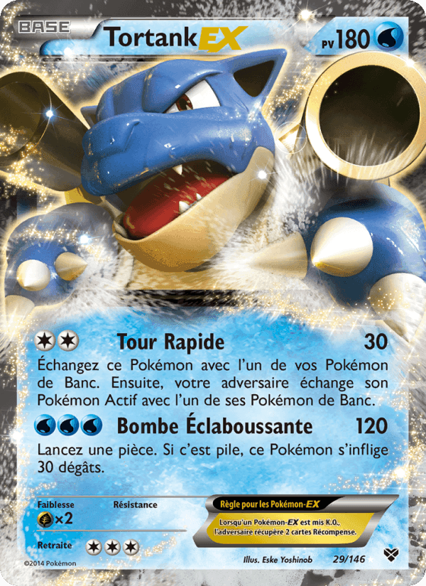 Tortank EX, card 29 from XY