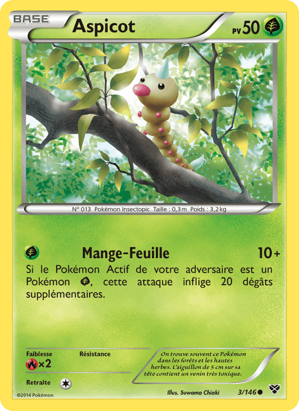 Aspicot, carta 3 di XY