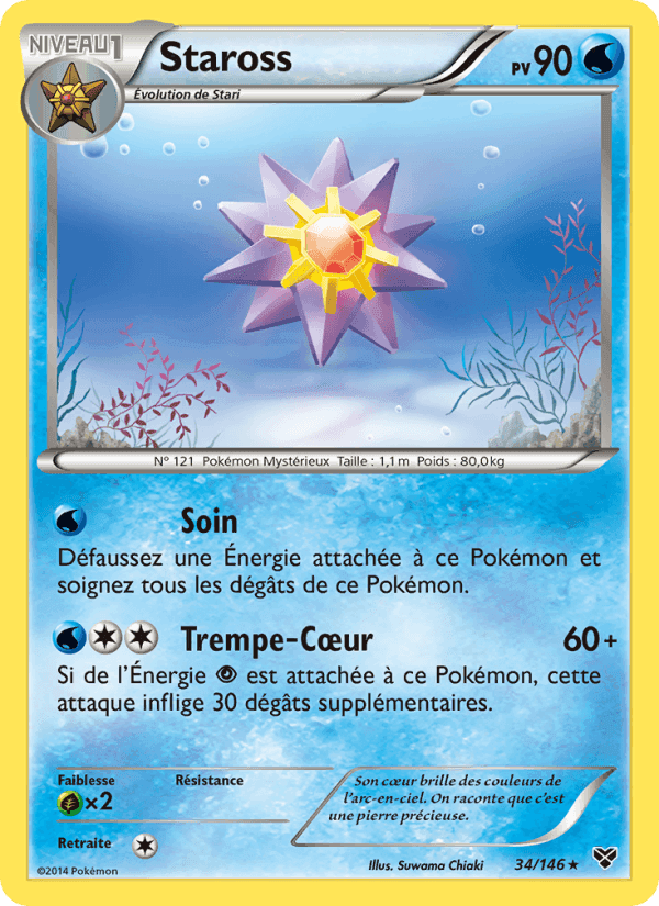 Staross, carte 34 de XY