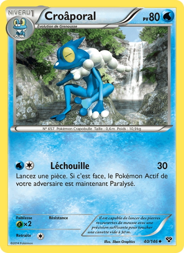 Croâporal, card 40 from XY
