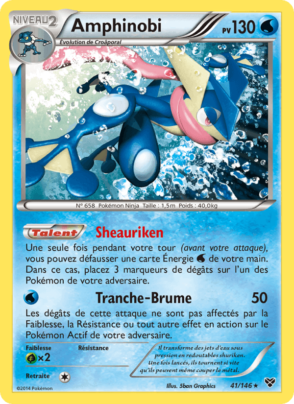 Amphinobi, card 41 from XY