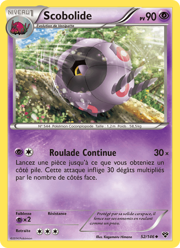 Scobolide, card 52 from XY