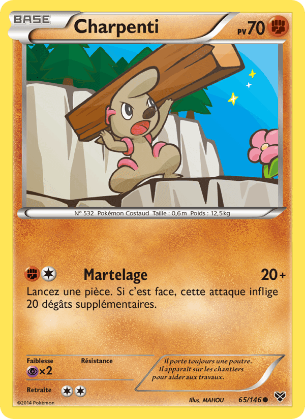 Charpenti, card 65 from XY