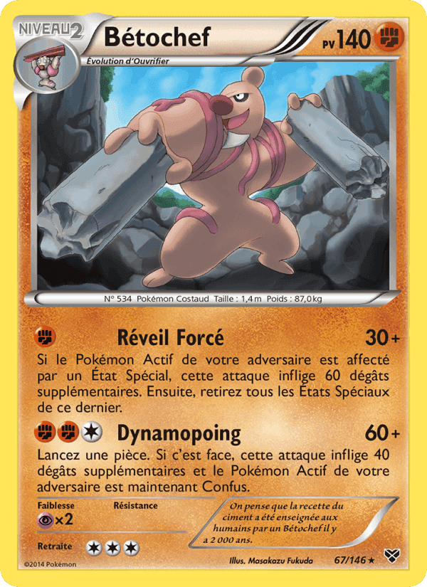 Bétochef, carte 67 de XY