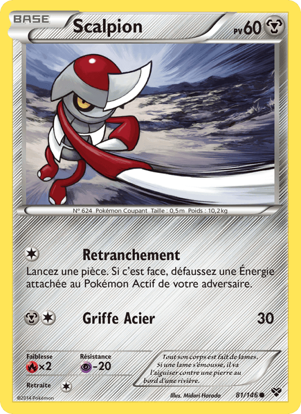 Scalpion, carta 81 di XY