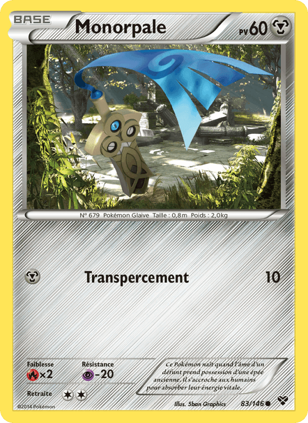 Monorpale, card 83 from XY