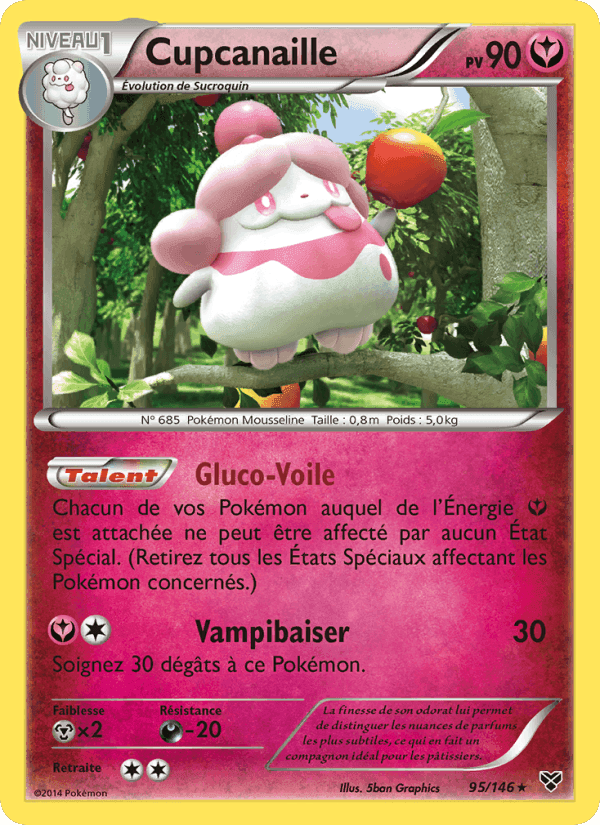 Cupcanaille, carta 95 di XY