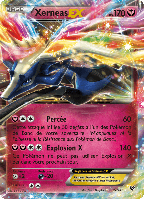 Xerneas EX, carte 97 de XY