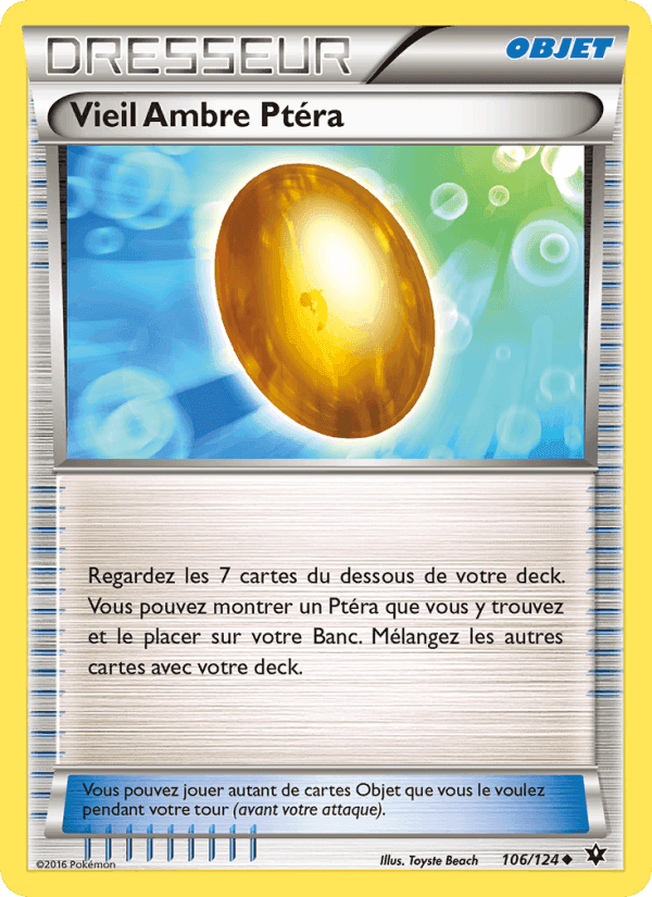 Vieil Ambre Ptéra, carte 106 de Impact des Destins