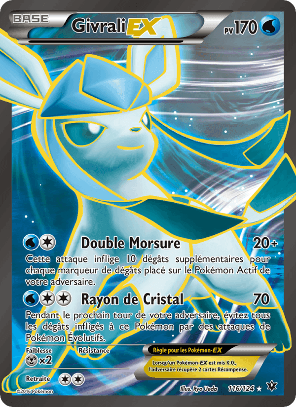 Givrali EX, card 116 from Impact des Destins
