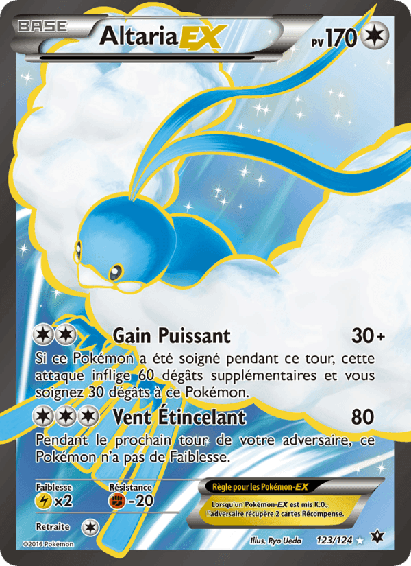 Altaria EX, card 123 from Impact des Destins