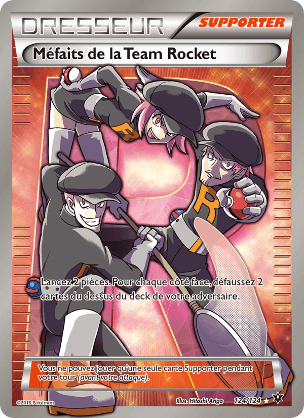 Méfaits de la Team Rocket, carte 124 de Impact des Destins