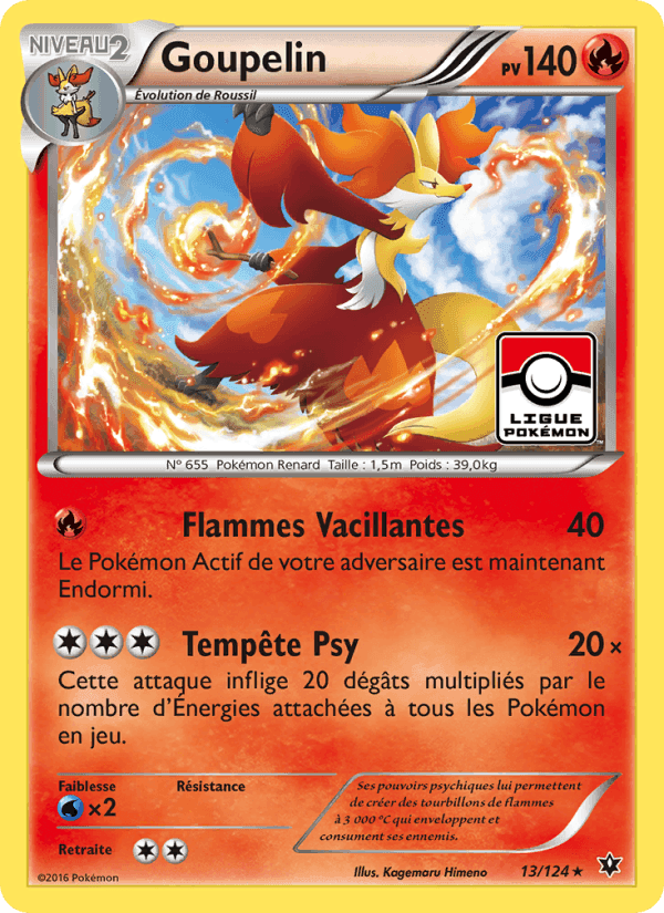 Goupelin, card 13 from Impact des Destins