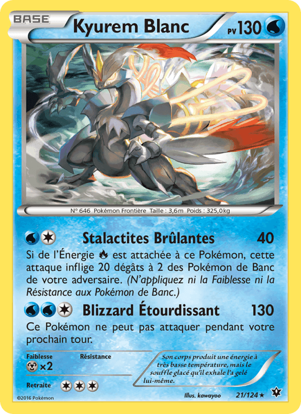 Kyurem Blanc, carta 21 de Impact des Destins