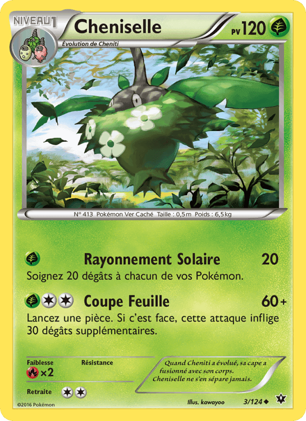 Cheniselle, carte 3 de Impact des Destins