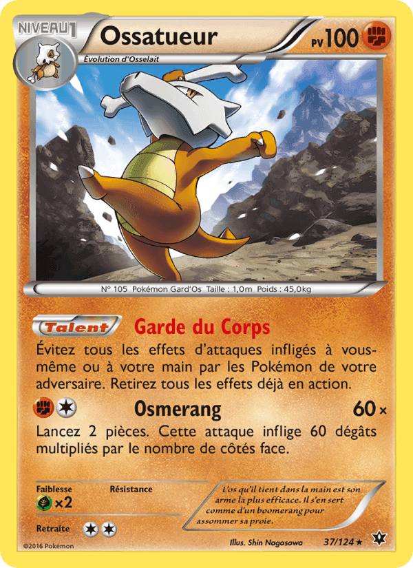 Ossatueur, carta 37 di Impact des Destins