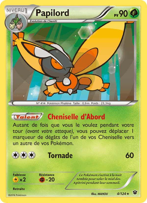 Papilord, carte 4 de Impact des Destins