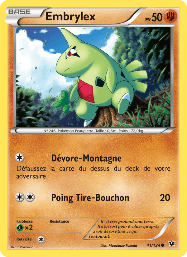 Embrylex, carte 41 de Impact des Destins