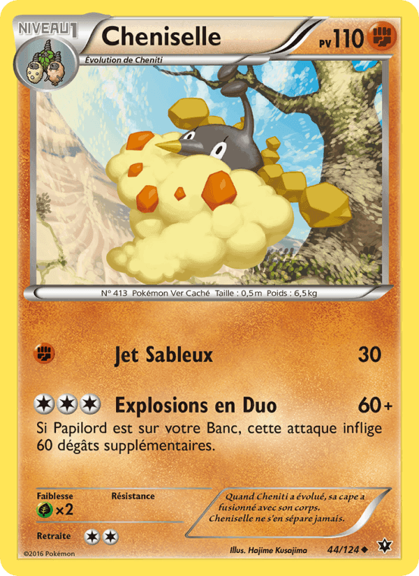 Cheniselle, carte 44 de Impact des Destins