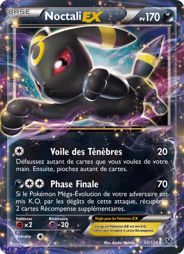 Noctali EX, card 55 from Impact des Destins