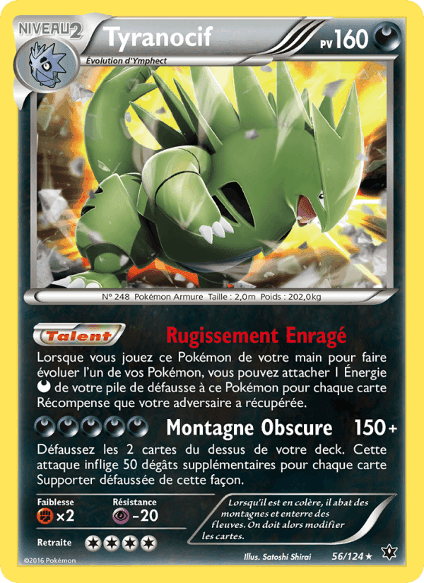 Tyranocif, carte 56 de Impact des Destins