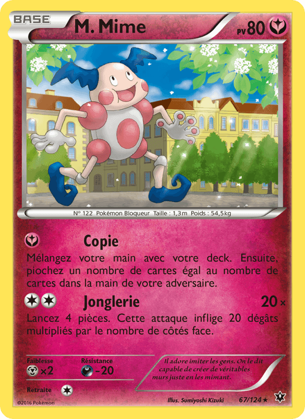M. Mime, carte 67 de Impact des Destins