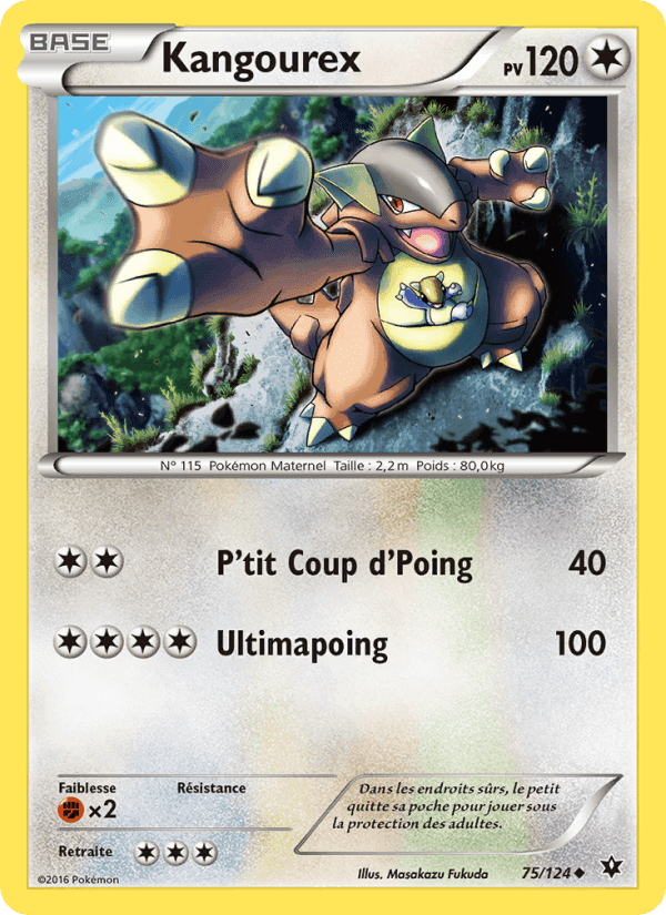 Kangourex, carte 75 de Impact des Destins
