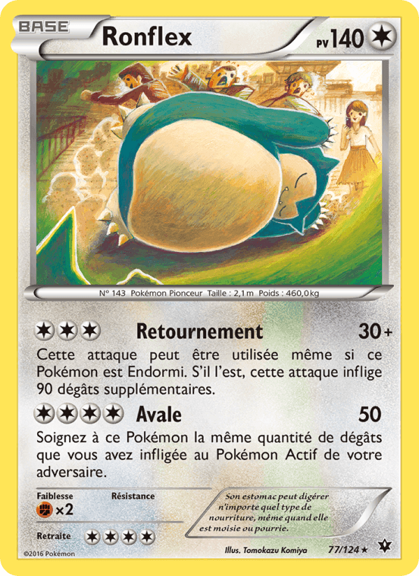 Ronflex, carte 77 de Impact des Destins