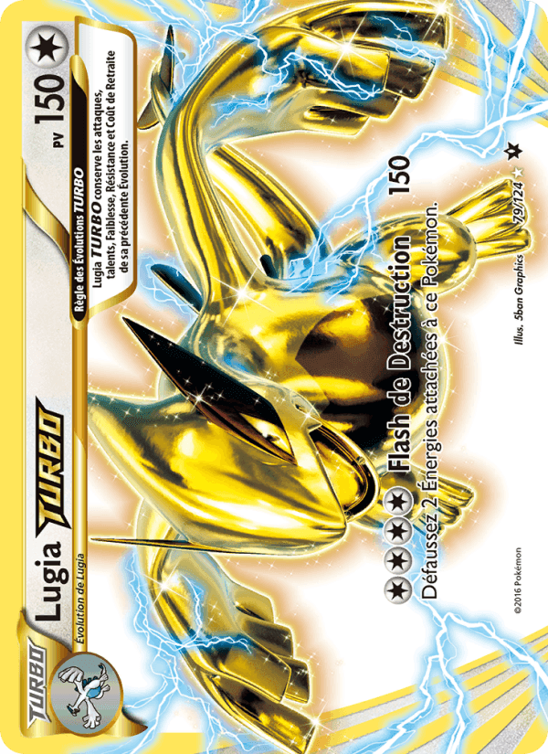 Lugia TURBO, carte 79 de Impact des Destins