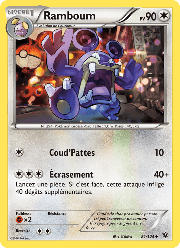 Ramboum, carte 81 de Impact des Destins