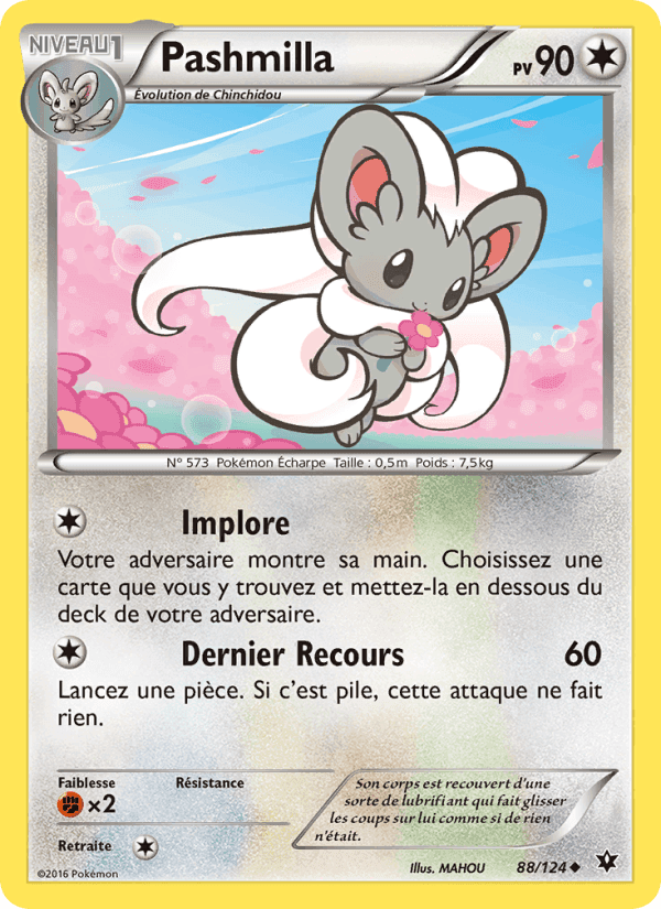 Pashmilla, carte 88 de Impact des Destins