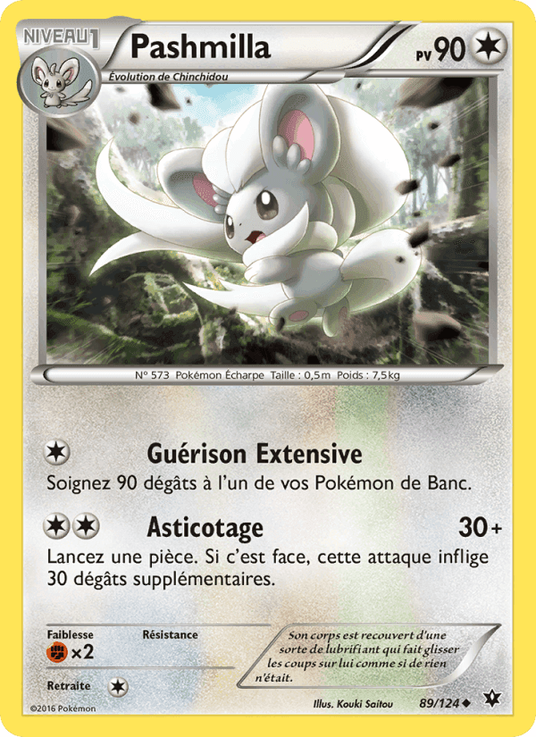 Pashmilla, carte 89 de Impact des Destins